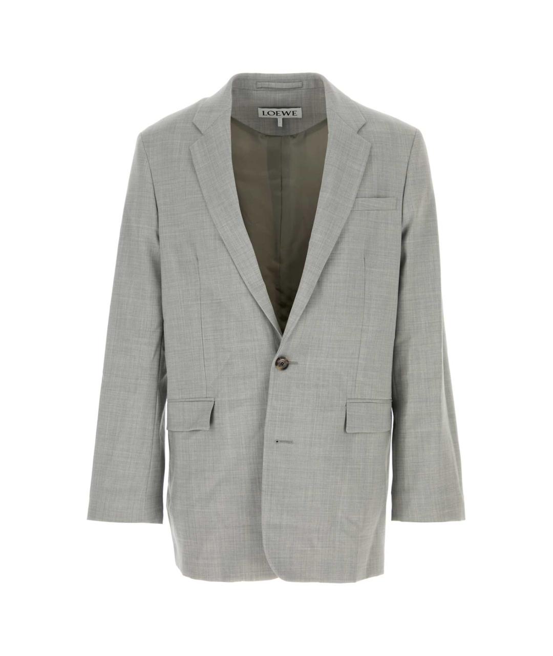 LOEWE Синяя хлопковая кэжуал рубашка, фото 1