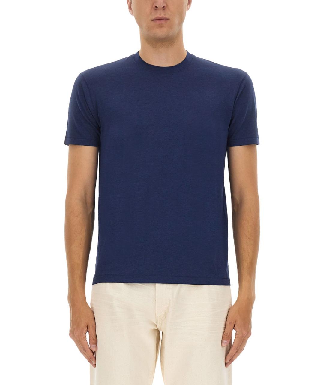 TOM FORD Синяя футболка, фото 5