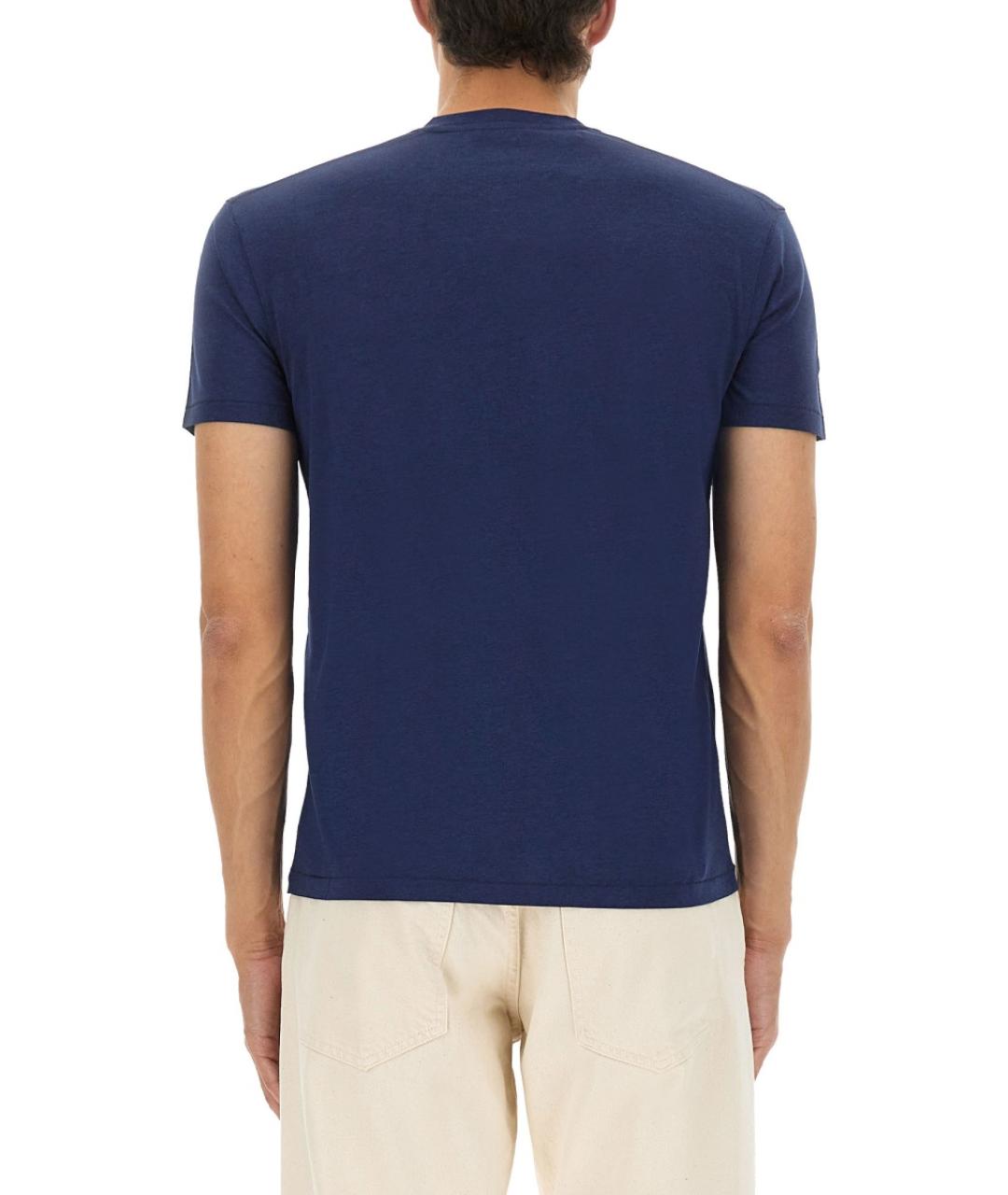 TOM FORD Синяя футболка, фото 3