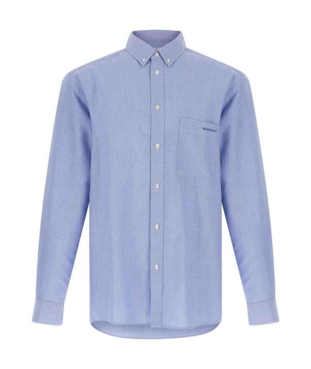 ISABEL MARANT Синяя хлопковая кэжуал рубашка, фото 1