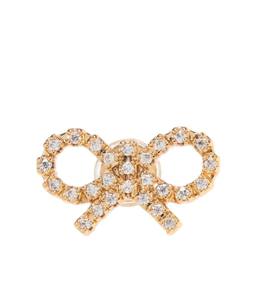 SELF-PORTRAIT Золотые латунные серьги, фото 4