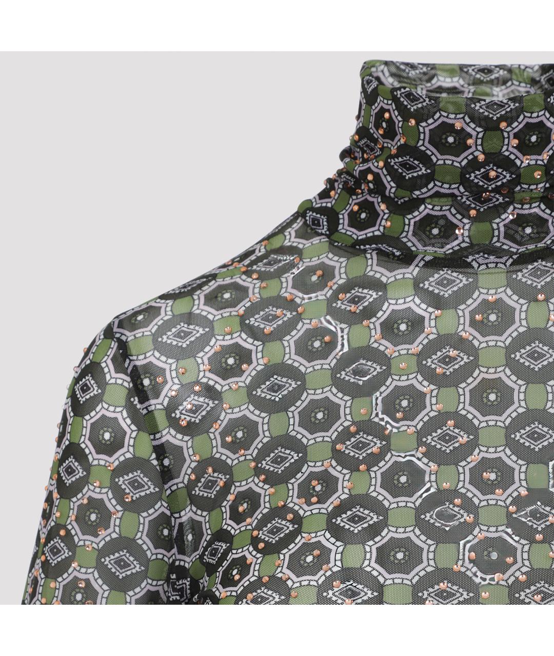 DRIES VAN NOTEN Мульти полиамидовая водолазка, фото 4