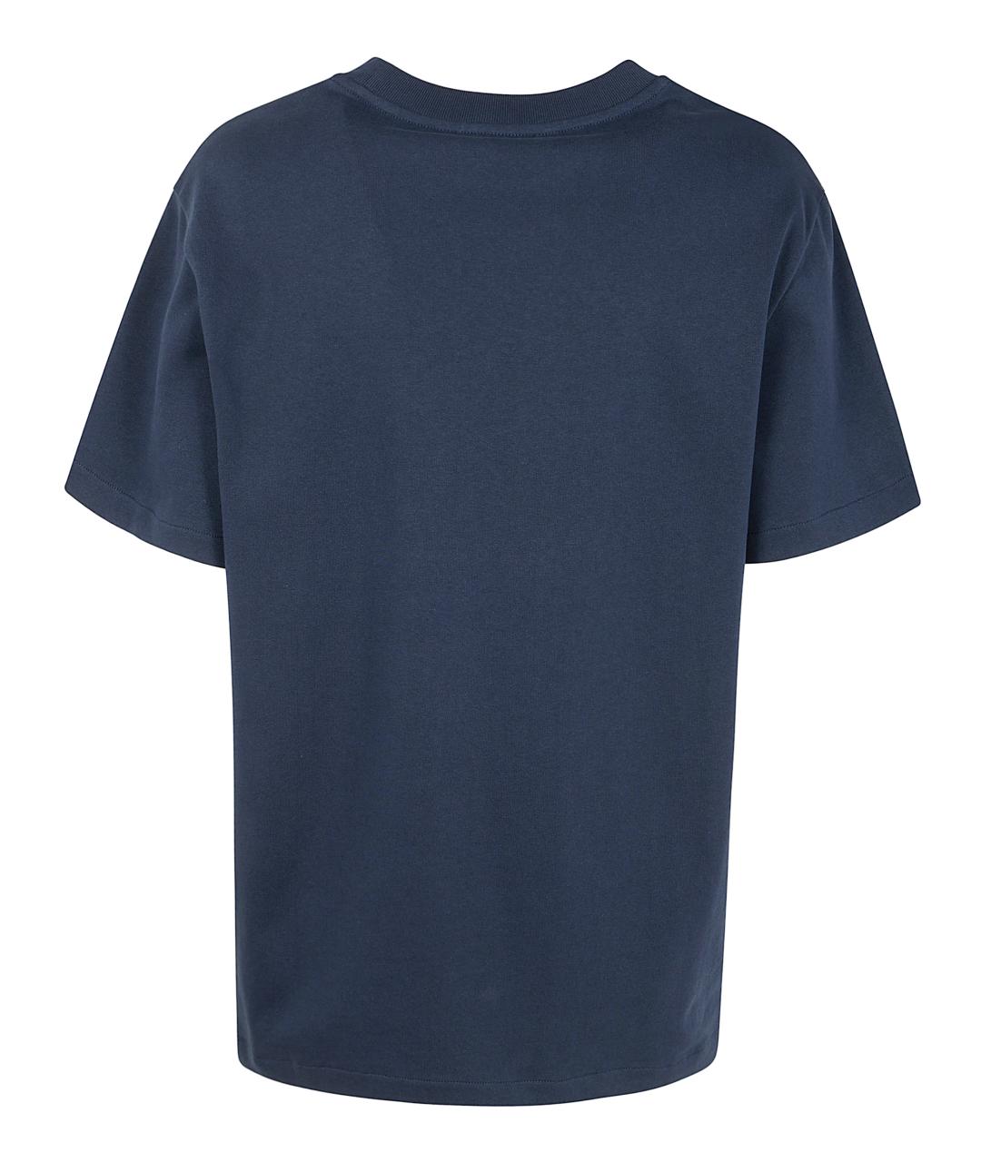 A.P.C. Синяя хлопковая футболка, фото 2