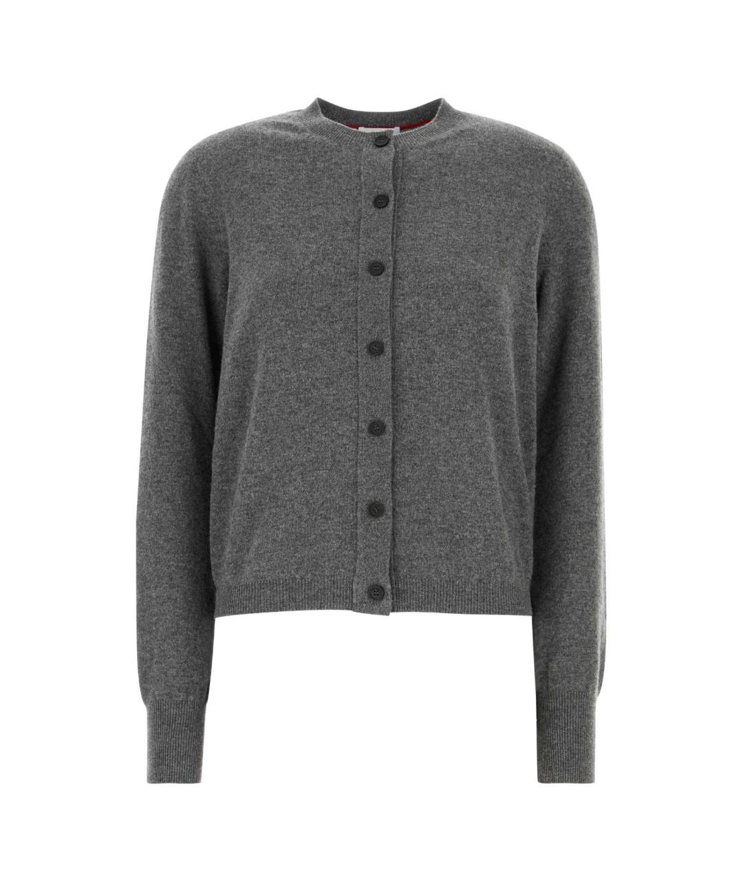 FERRAGAMO Серый кашемировый кардиган, фото 1