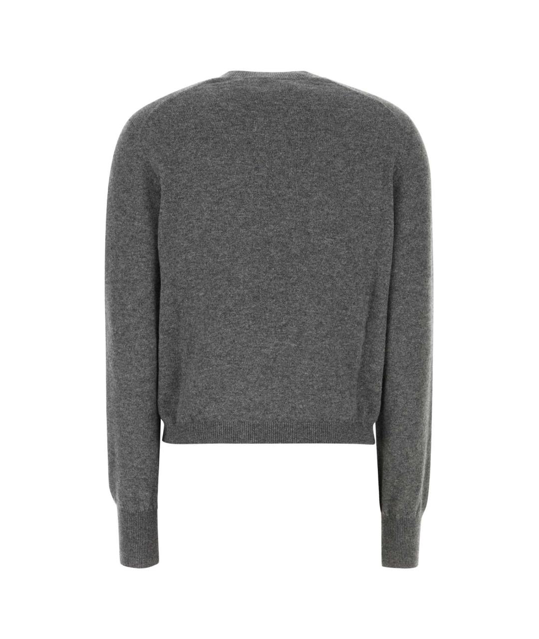 FERRAGAMO Серый кашемировый кардиган, фото 2