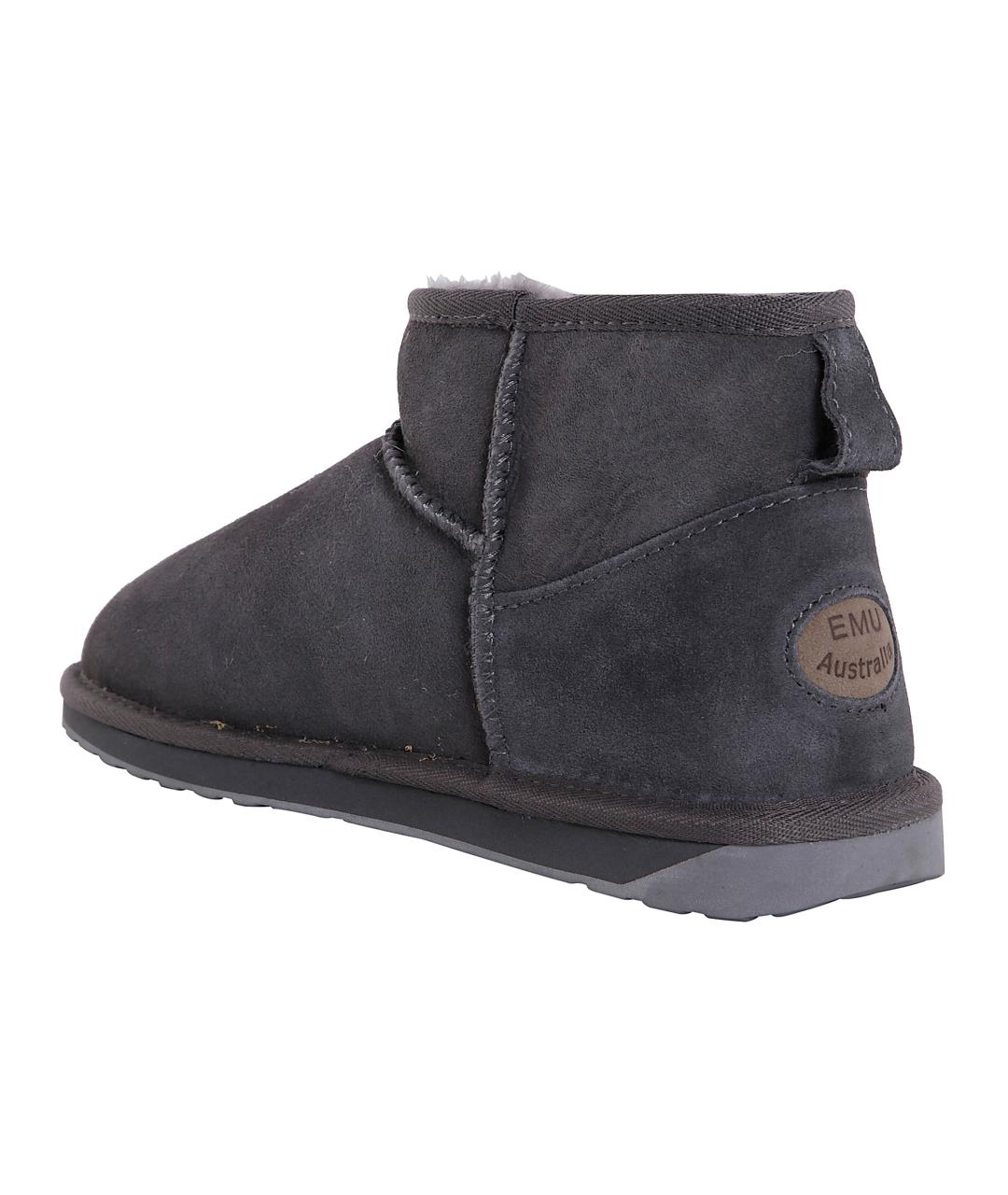 EMU Серые замшевые ботинки, фото 3