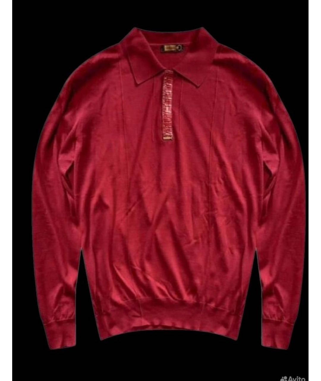 ZILLI Красный кашемировый джемпер / свитер, фото 5