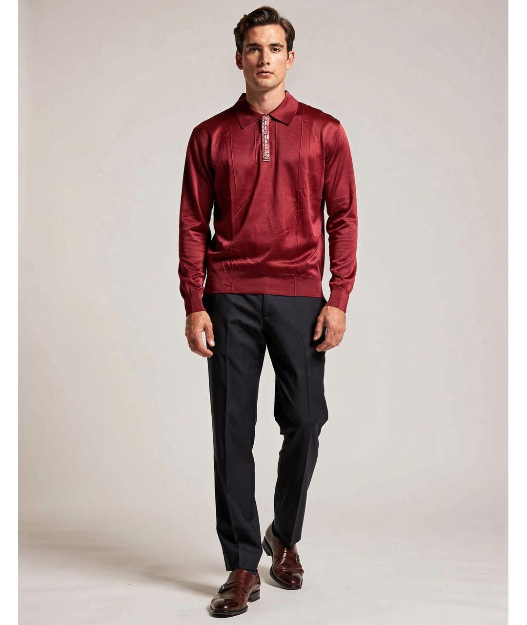 ZILLI Красный кашемировый джемпер / свитер, фото 2