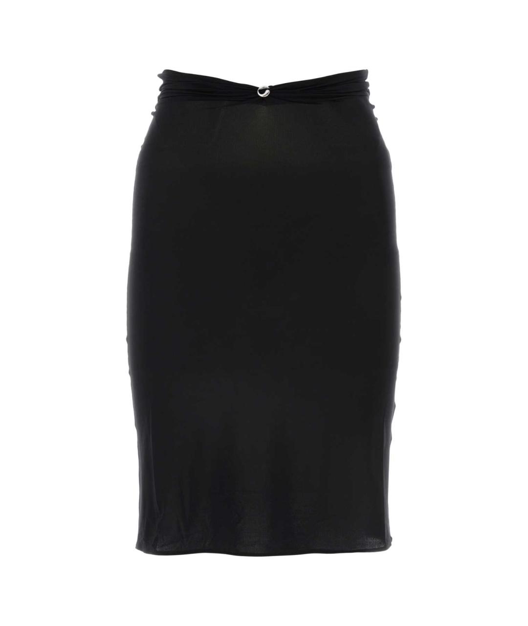 COPERNI Черная полиамидовая юбка миди, фото 1