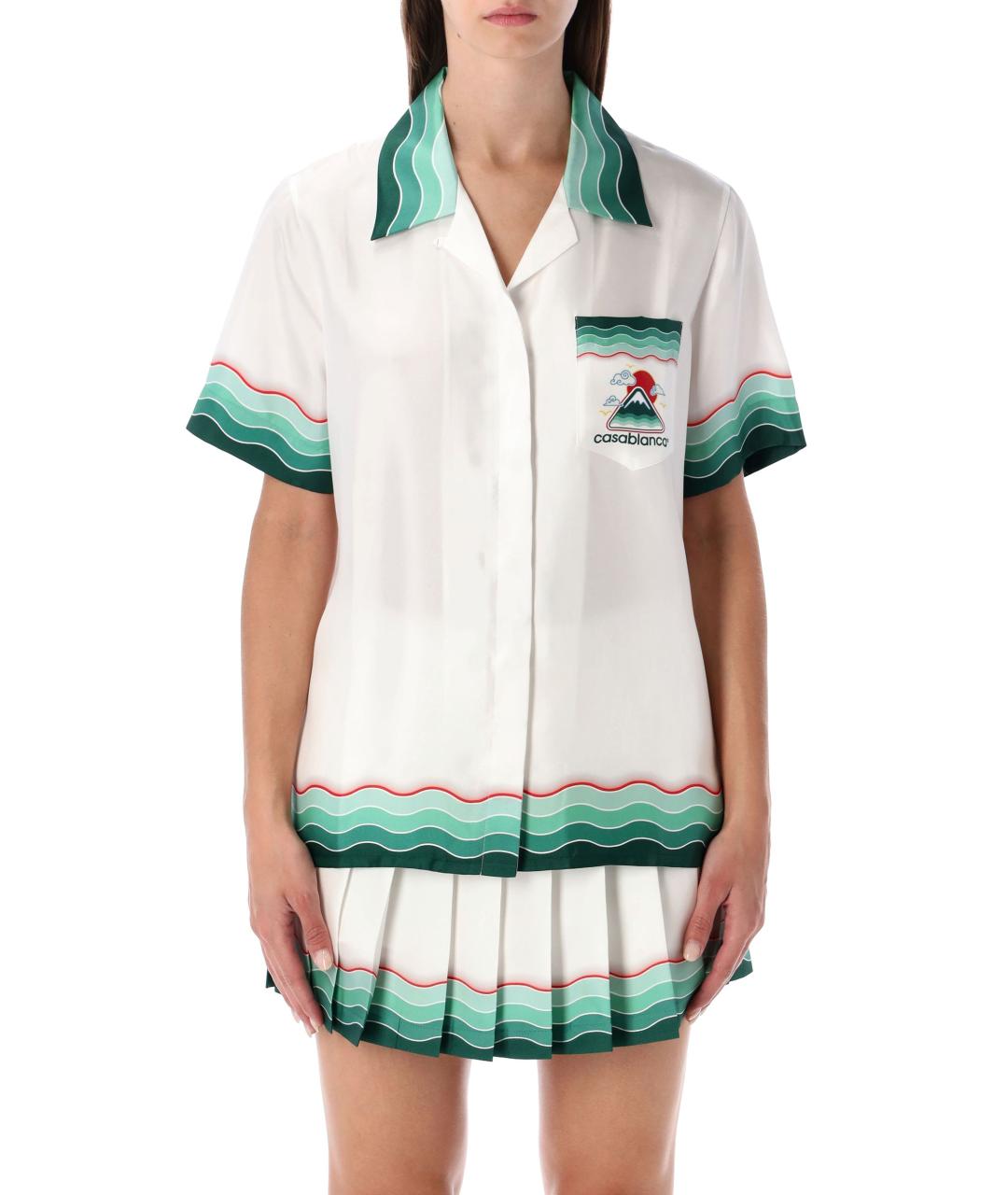 CASABLANCA Мульти шелковая рубашка, фото 2