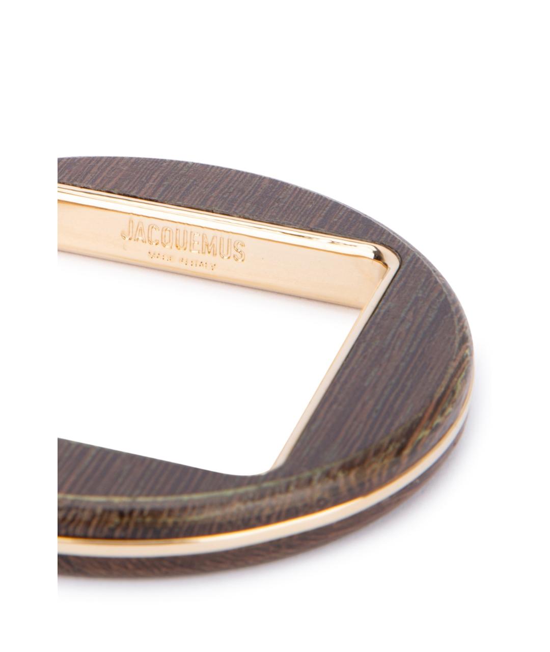 JACQUEMUS Золотой браслет, фото 2