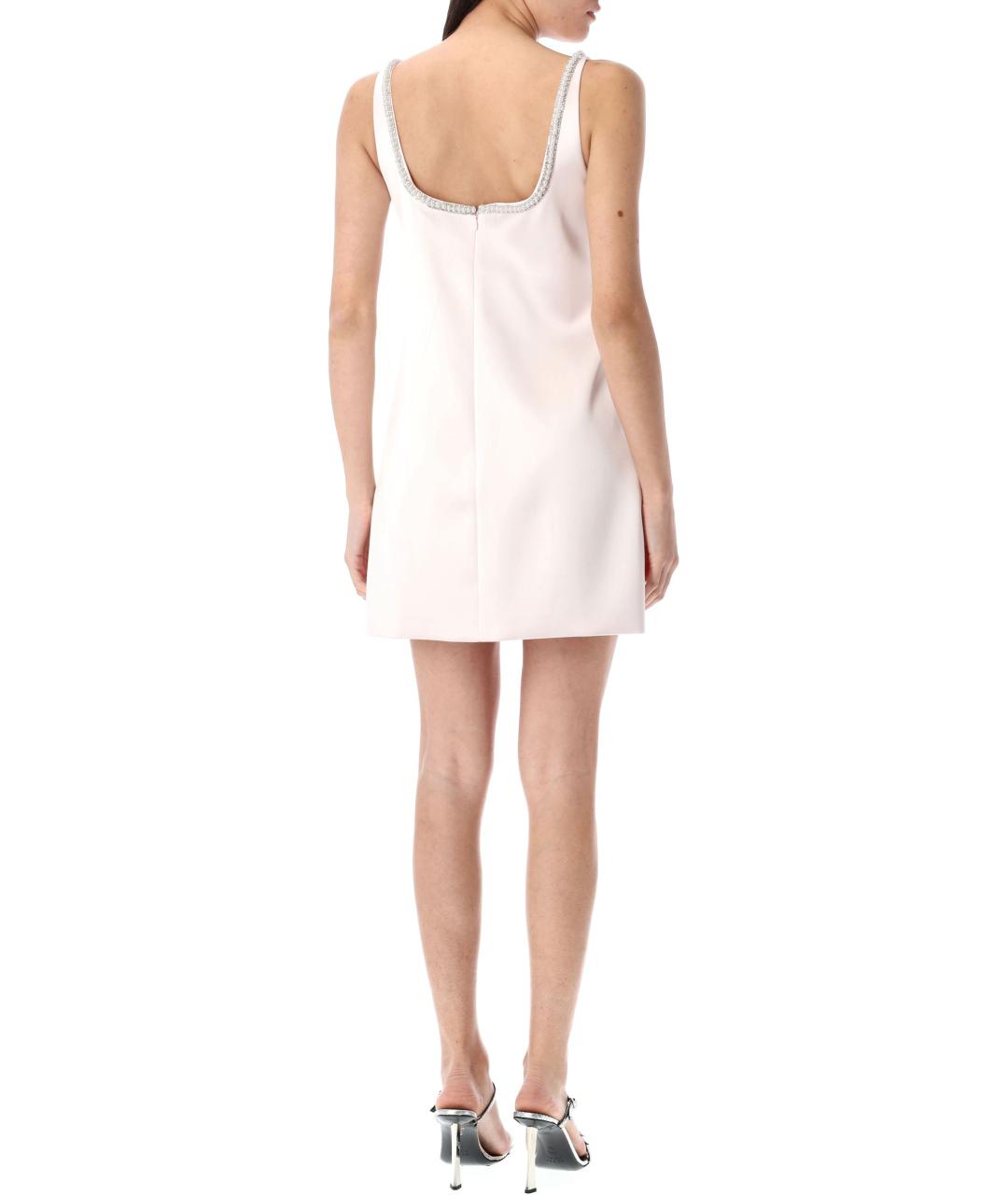 SELF-PORTRAIT Розовое повседневное платье, фото 3