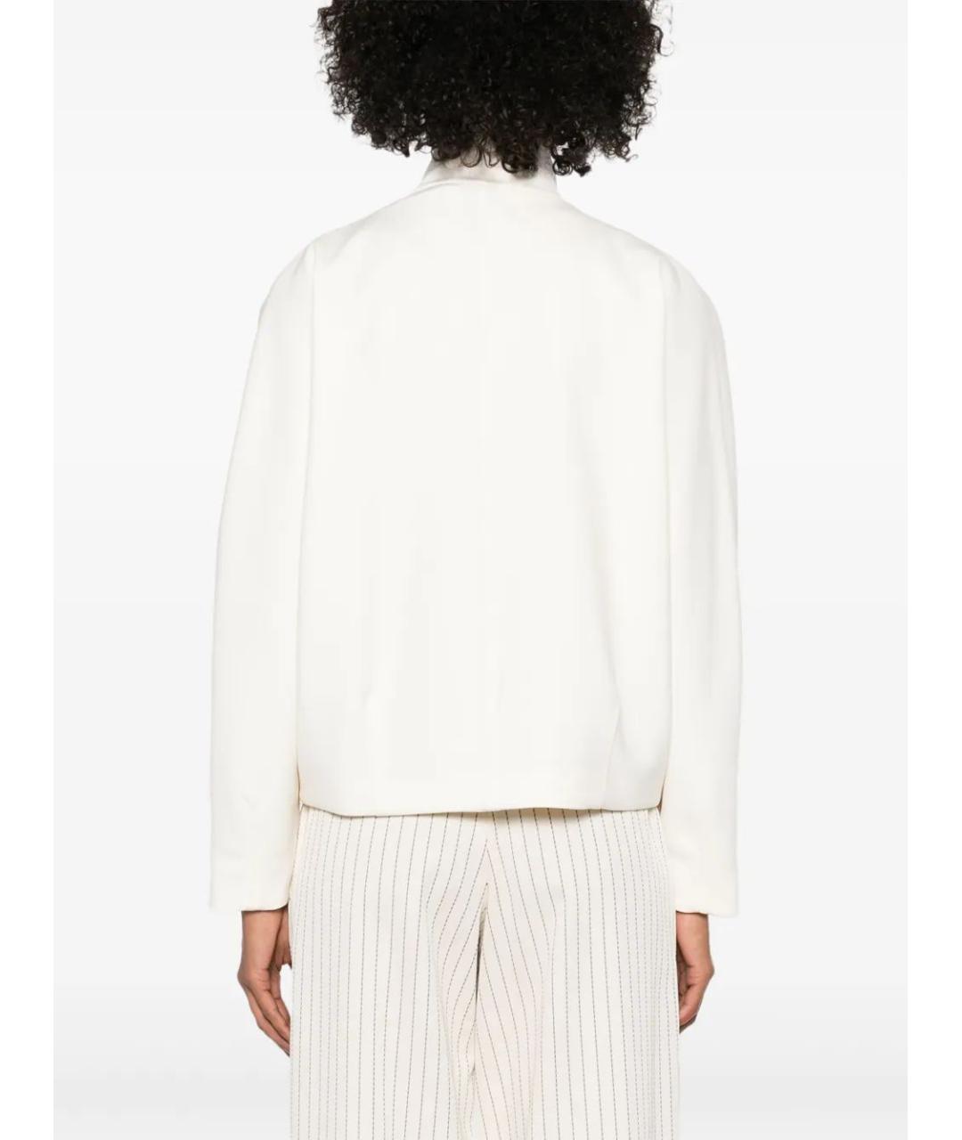 MAX MARA Белая полиамидовая куртка, фото 4