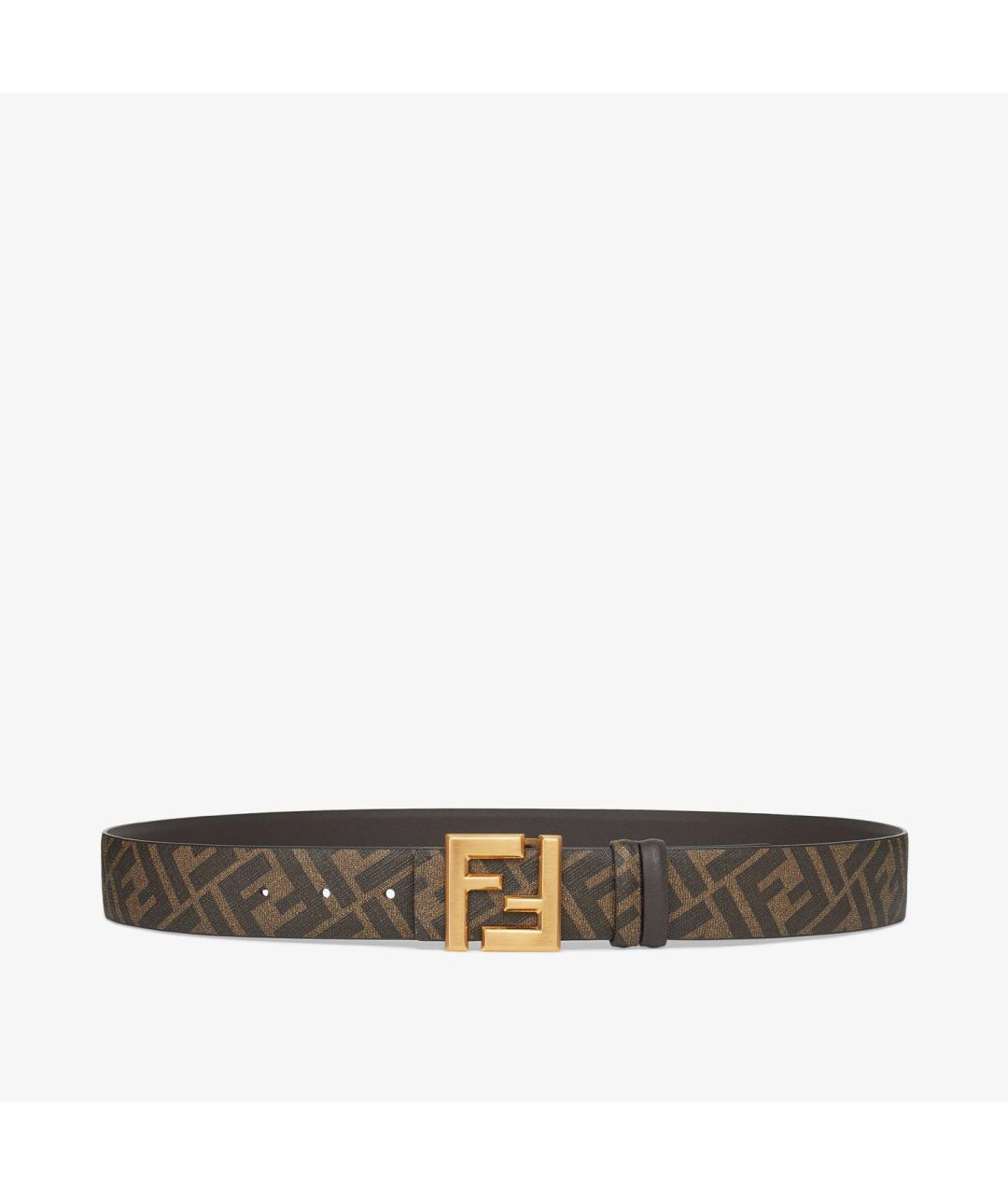 FENDI Коричневый ремень, фото 2
