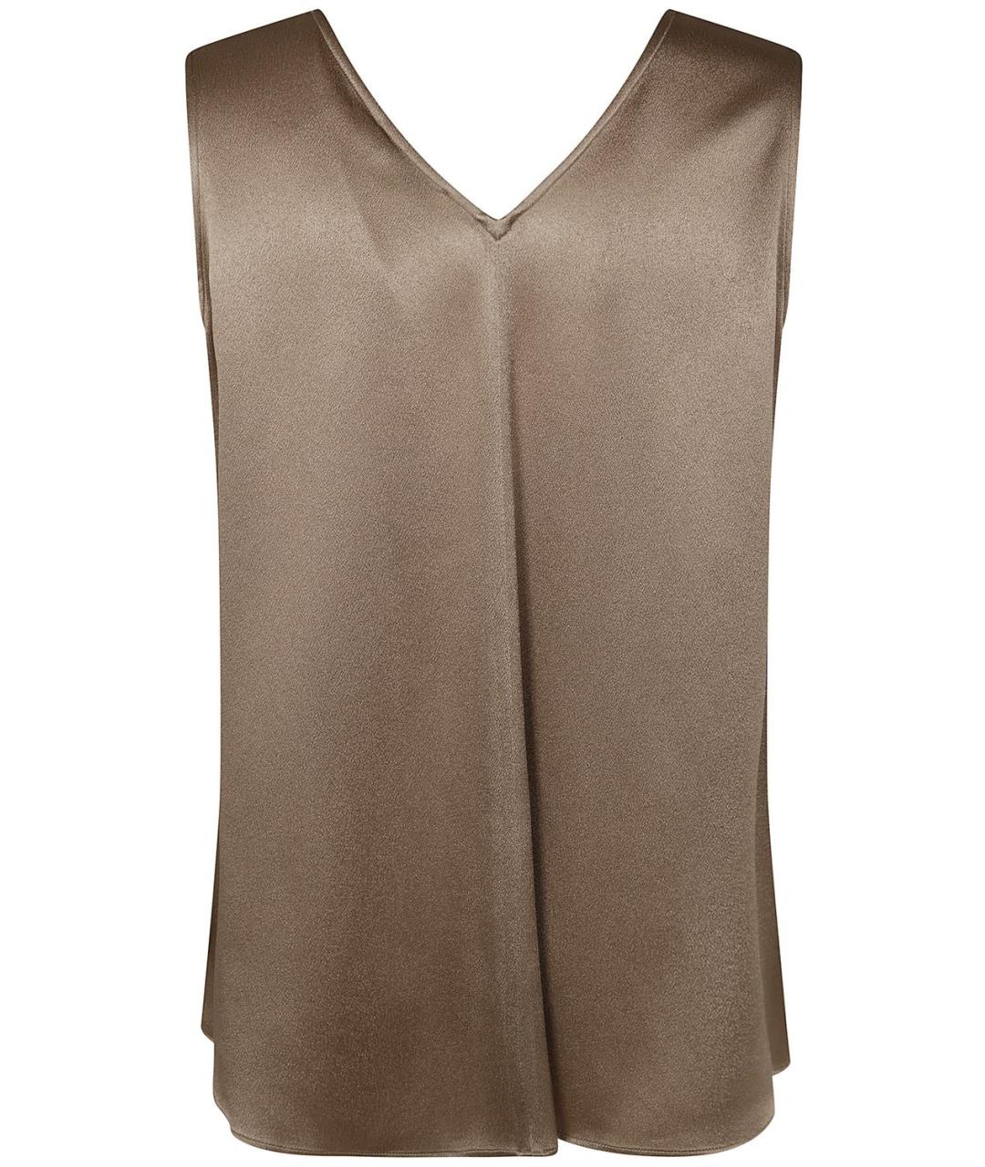 ANTONELLI FIRENZE Коричневая майка, фото 2