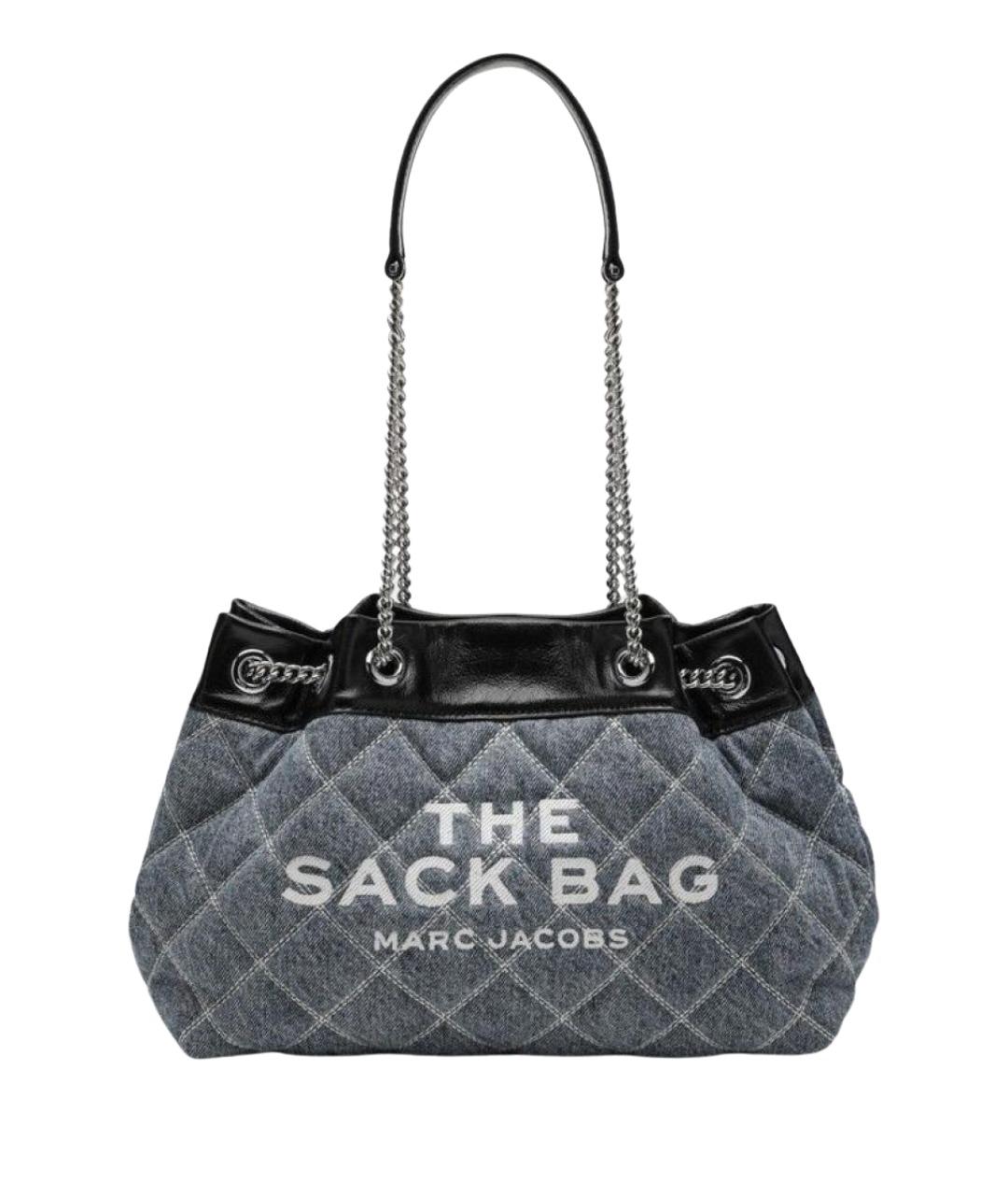 MARC JACOBS Синяя хлопковая сумка через плечо, фото 1