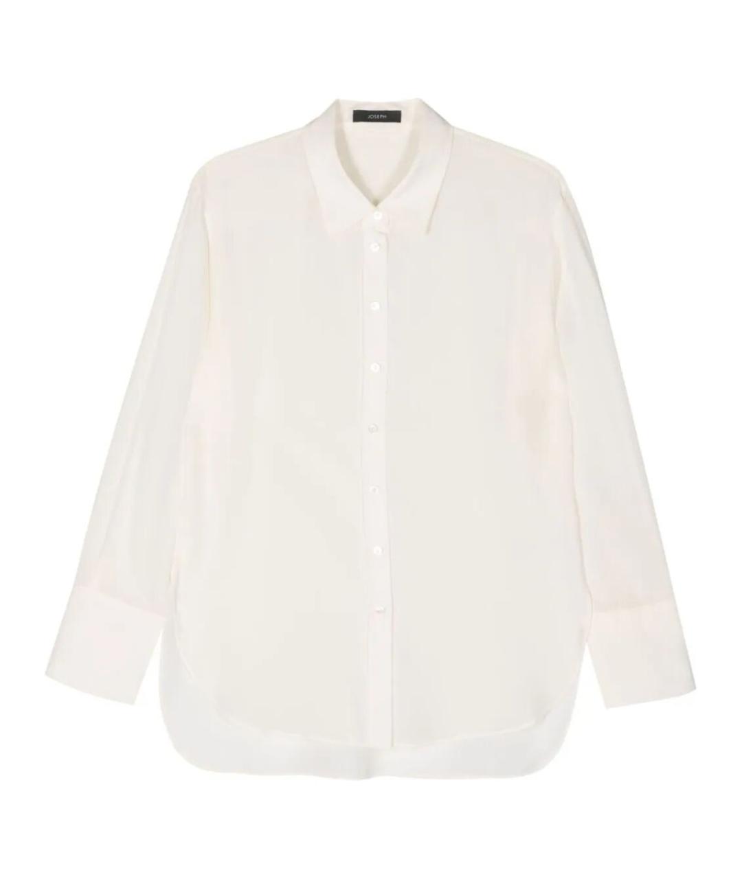 JOSEPH Белая шелковая рубашка, фото 1