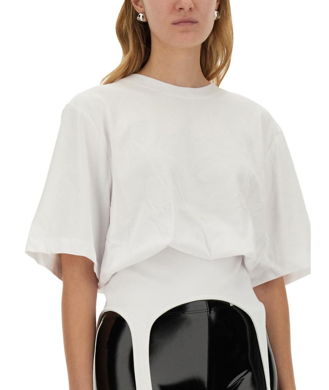 FIORUCCI Белая хлопковая футболка, фото 4