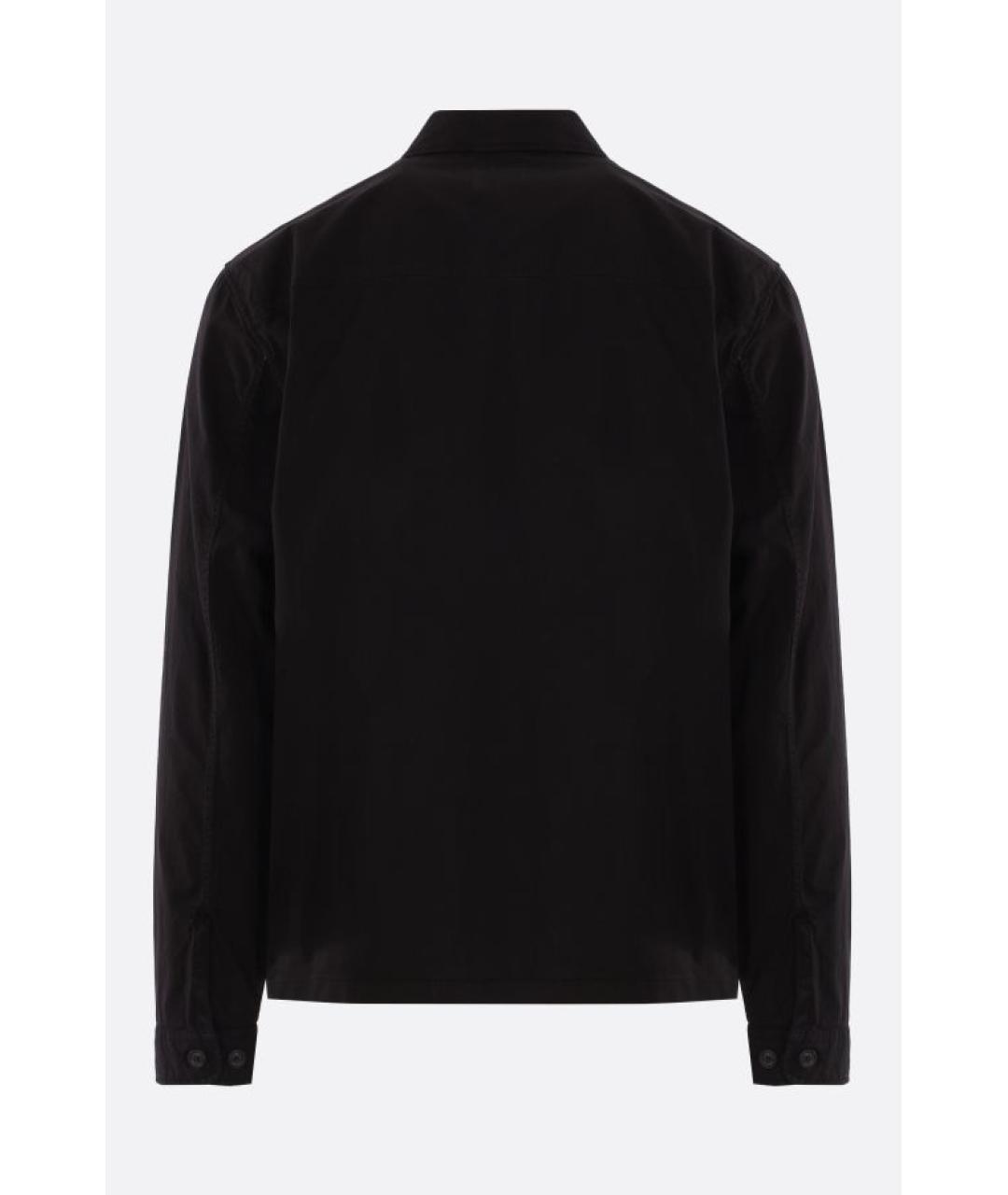 CP COMPANY Черная хлопковая кэжуал рубашка, фото 2