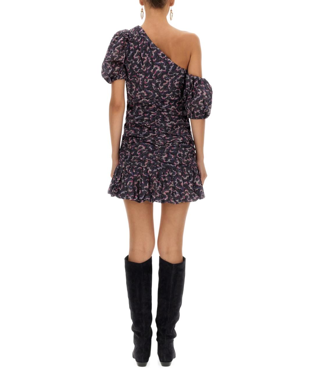 ISABEL MARANT Мульти хлопковое повседневное платье, фото 4