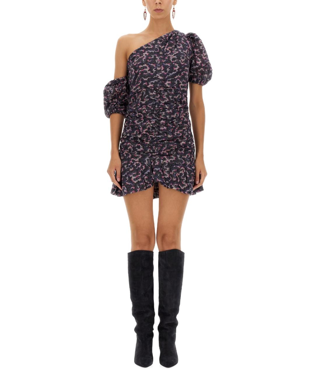 ISABEL MARANT Мульти хлопковое повседневное платье, фото 2