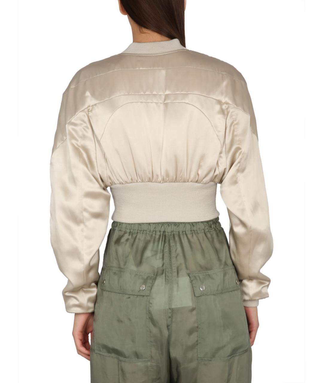 RICK OWENS Бежевая куртка, фото 4