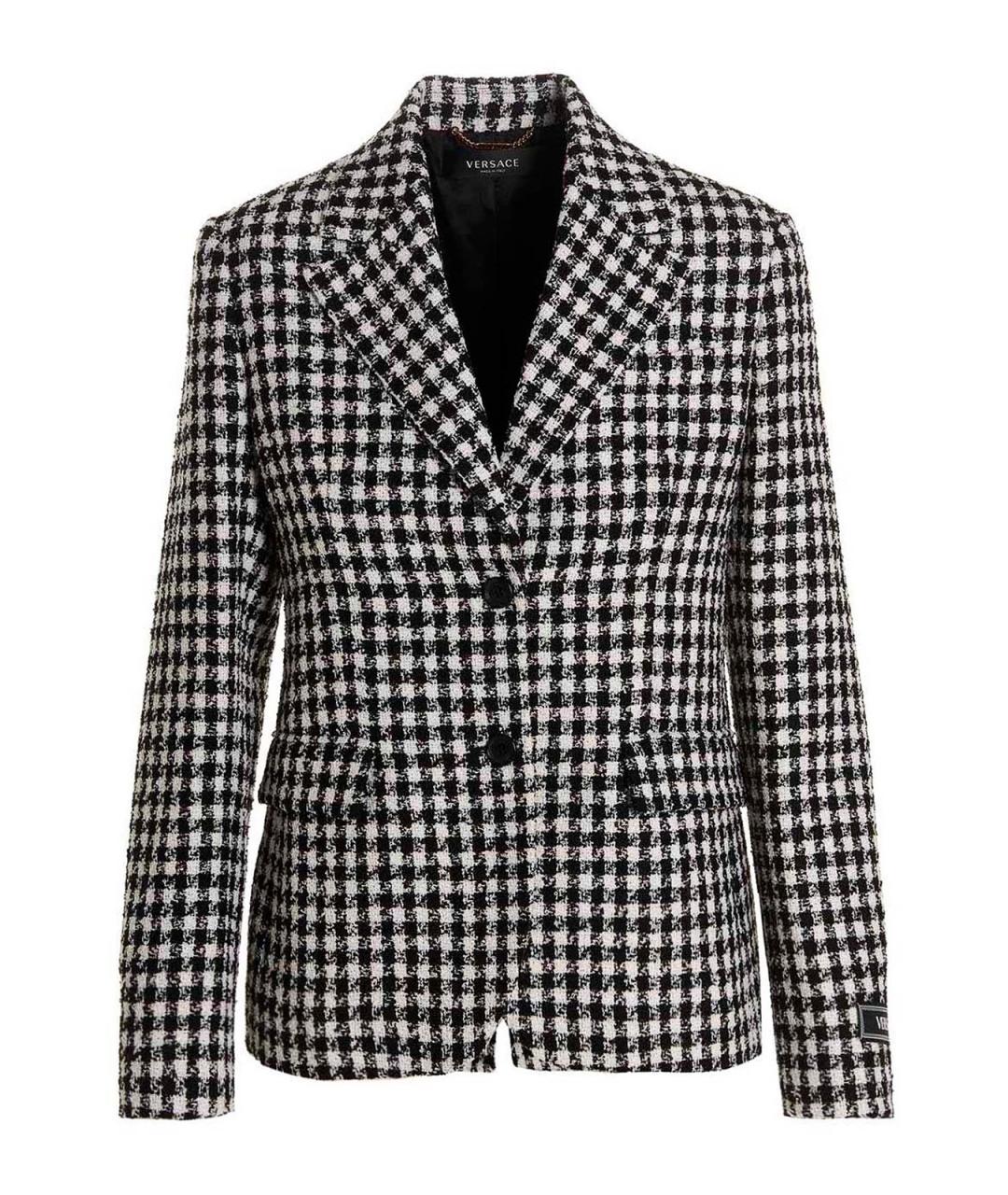 VERSACE Мульти шерстяной жакет/пиджак, фото 1
