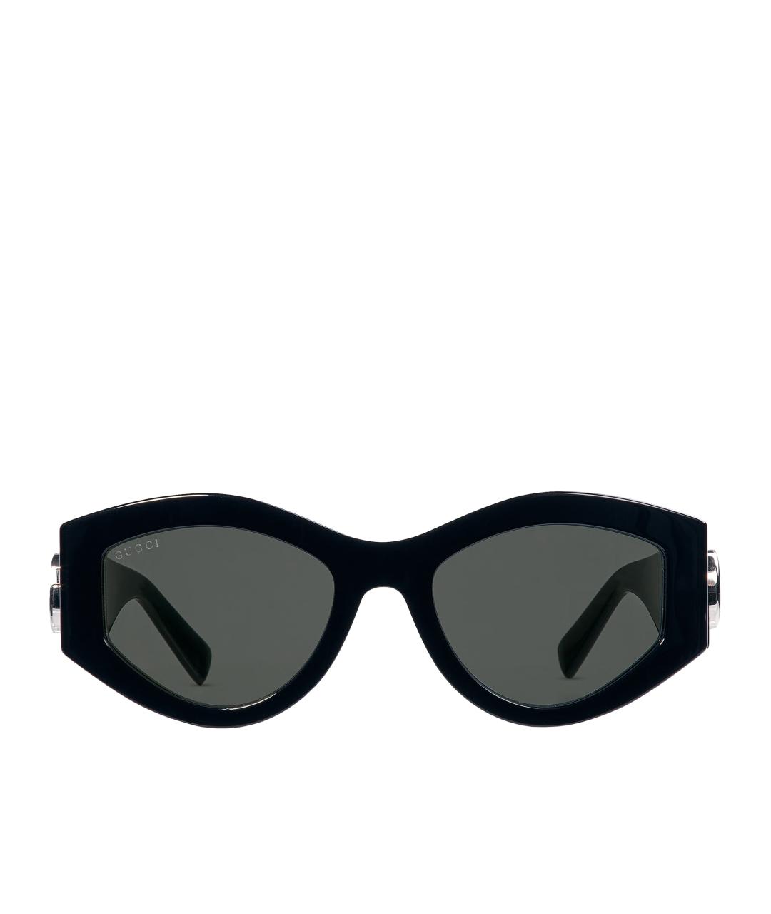 GUCCI Черные солнцезащитные очки, фото 1