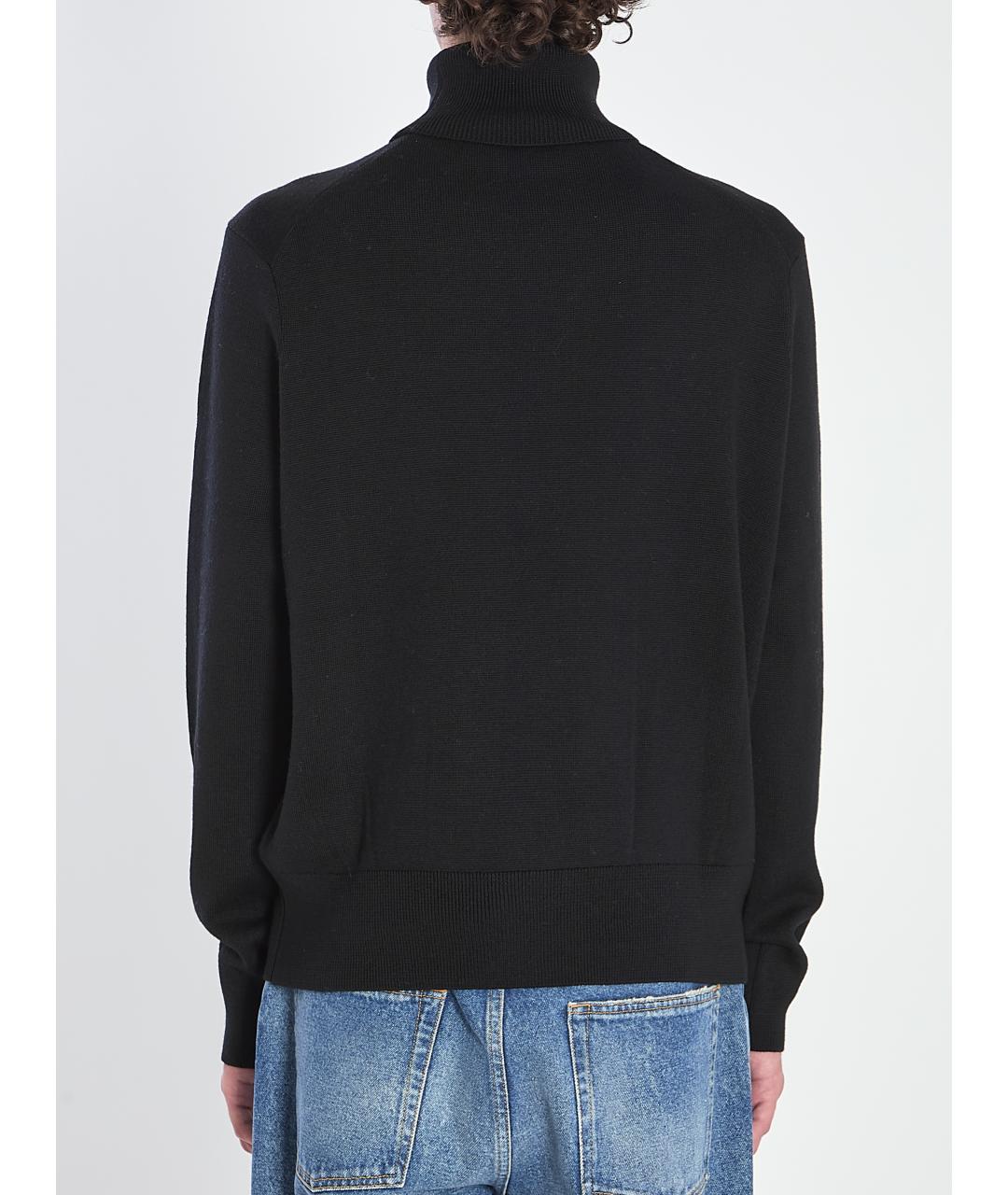 Ami Paris Антрацитовый шерстяной джемпер / свитер, фото 4