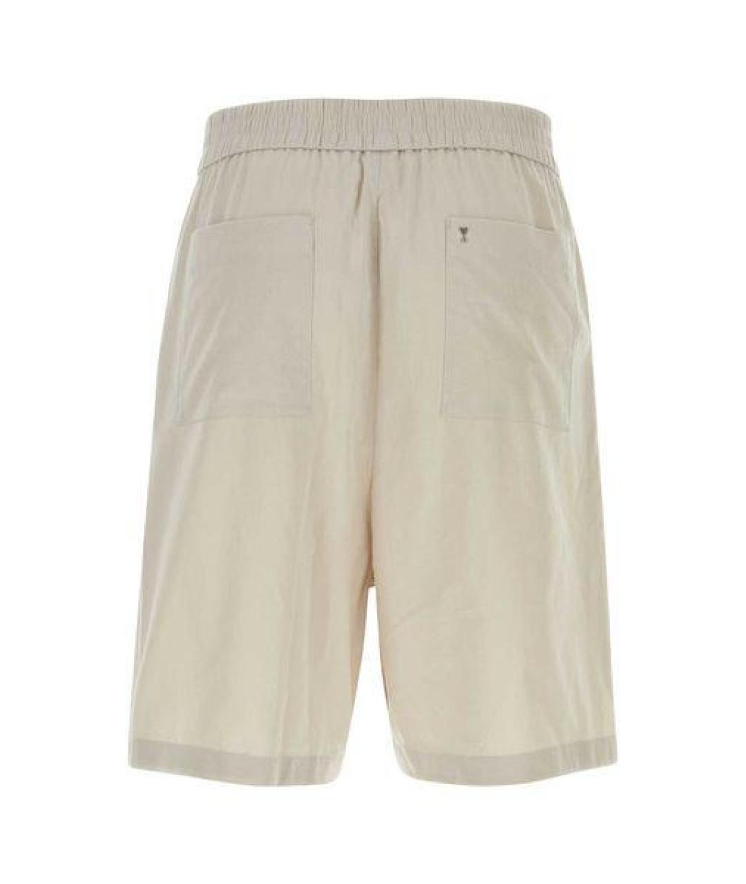 Ami Paris Коричневые хлопковые шорты, фото 2