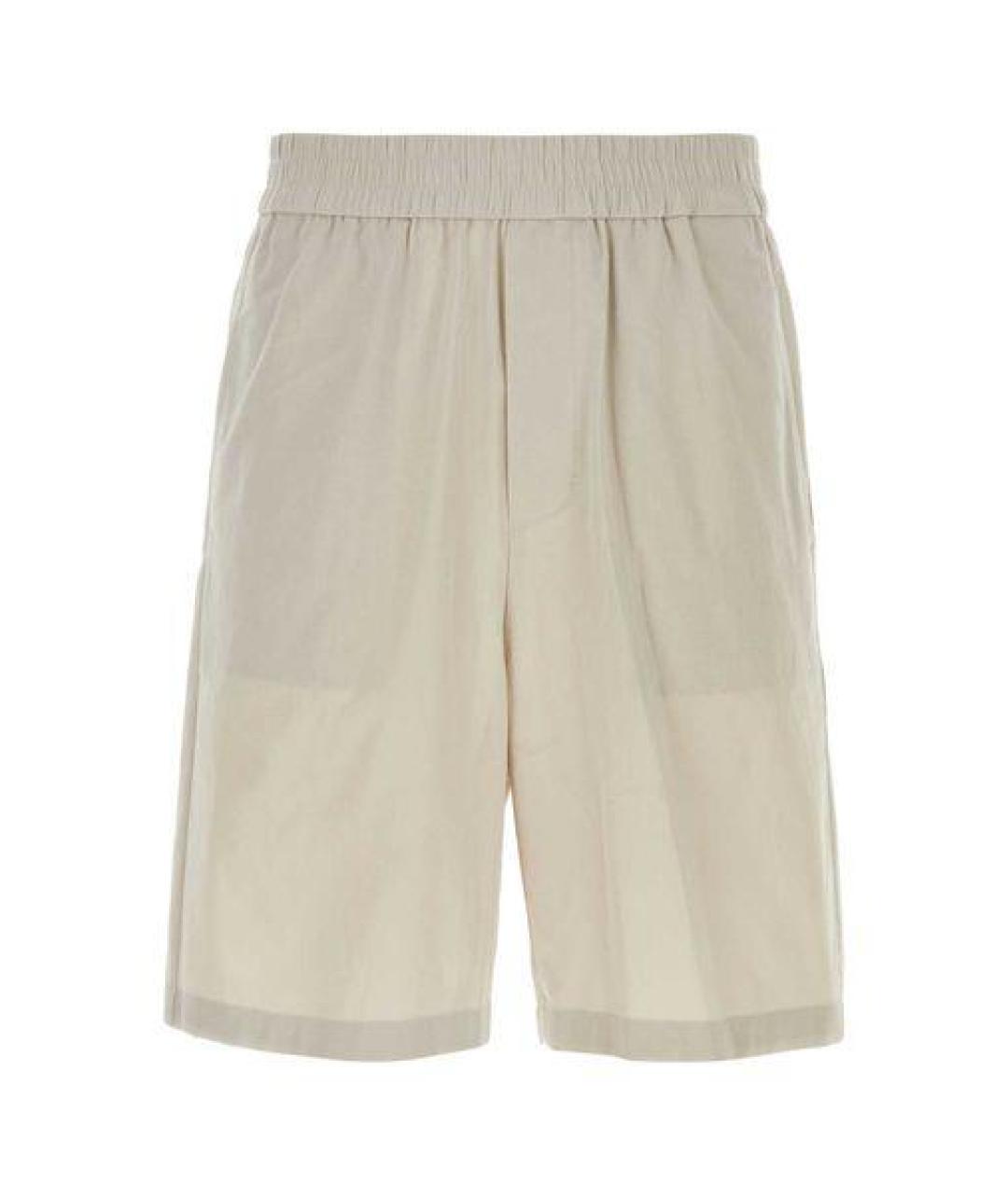 Ami Paris Коричневые хлопковые шорты, фото 1