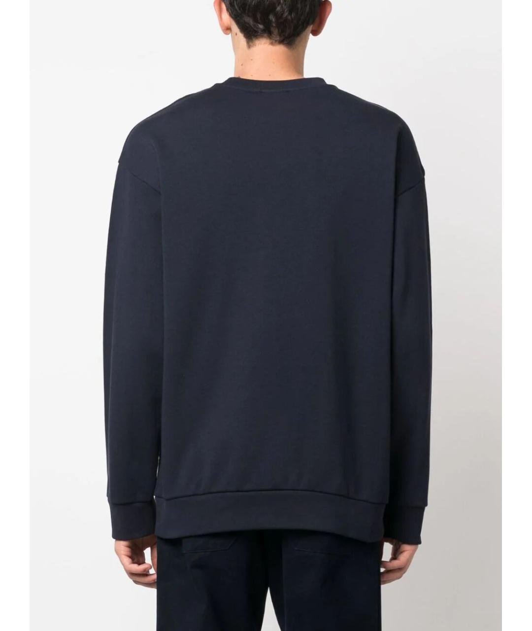 A.P.C. Синий хлопковый джемпер / свитер, фото 4