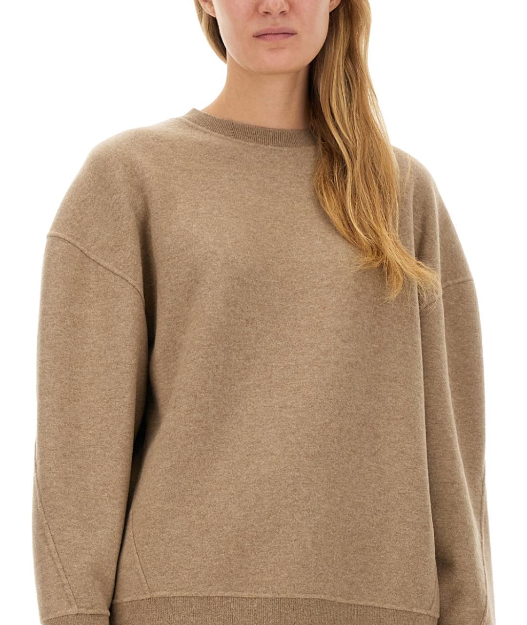 MAX MARA Бежевый кашемировый джемпер / свитер, фото 4