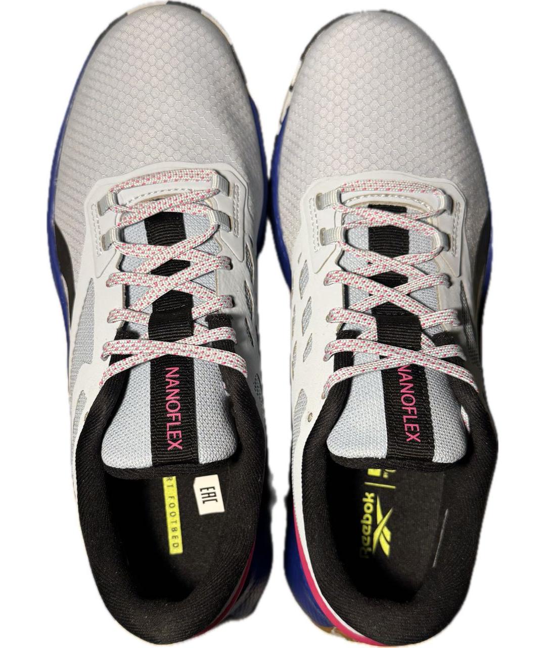 REEBOK Голубые синтетические кроссовки, фото 3