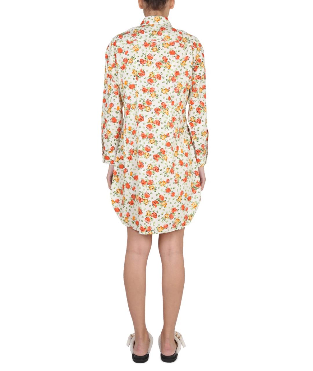 MARNI Мульти хлопковое повседневное платье, фото 4