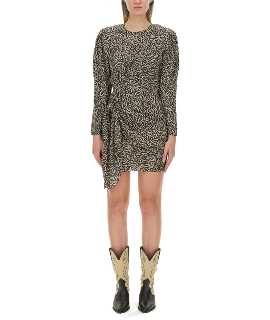 ISABEL MARANT Мульти вискозное повседневное платье, фото 2