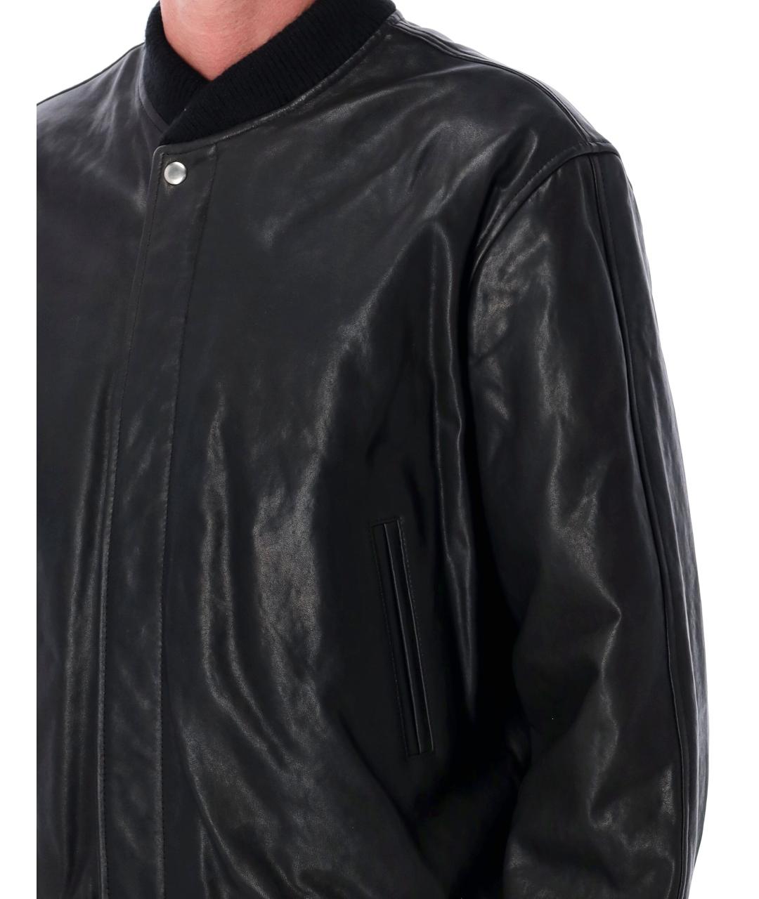 ISABEL MARANT Черная кожаная куртка, фото 4