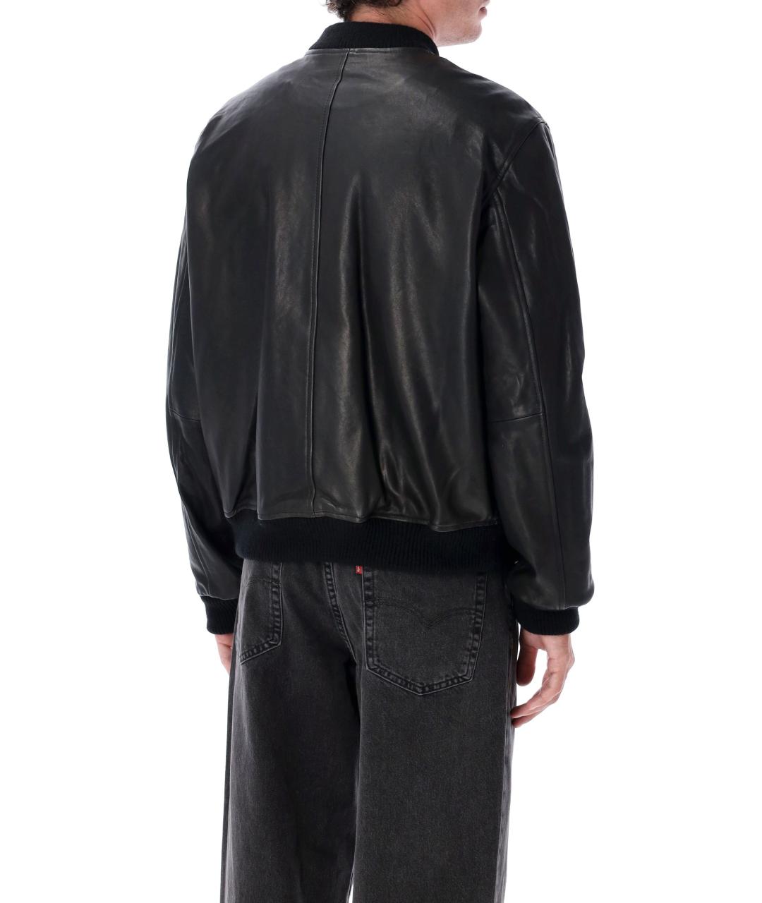 ISABEL MARANT Черная кожаная куртка, фото 3