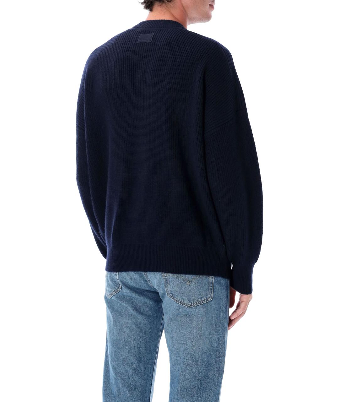 ISABEL MARANT Синий шерстяной джемпер / свитер, фото 3