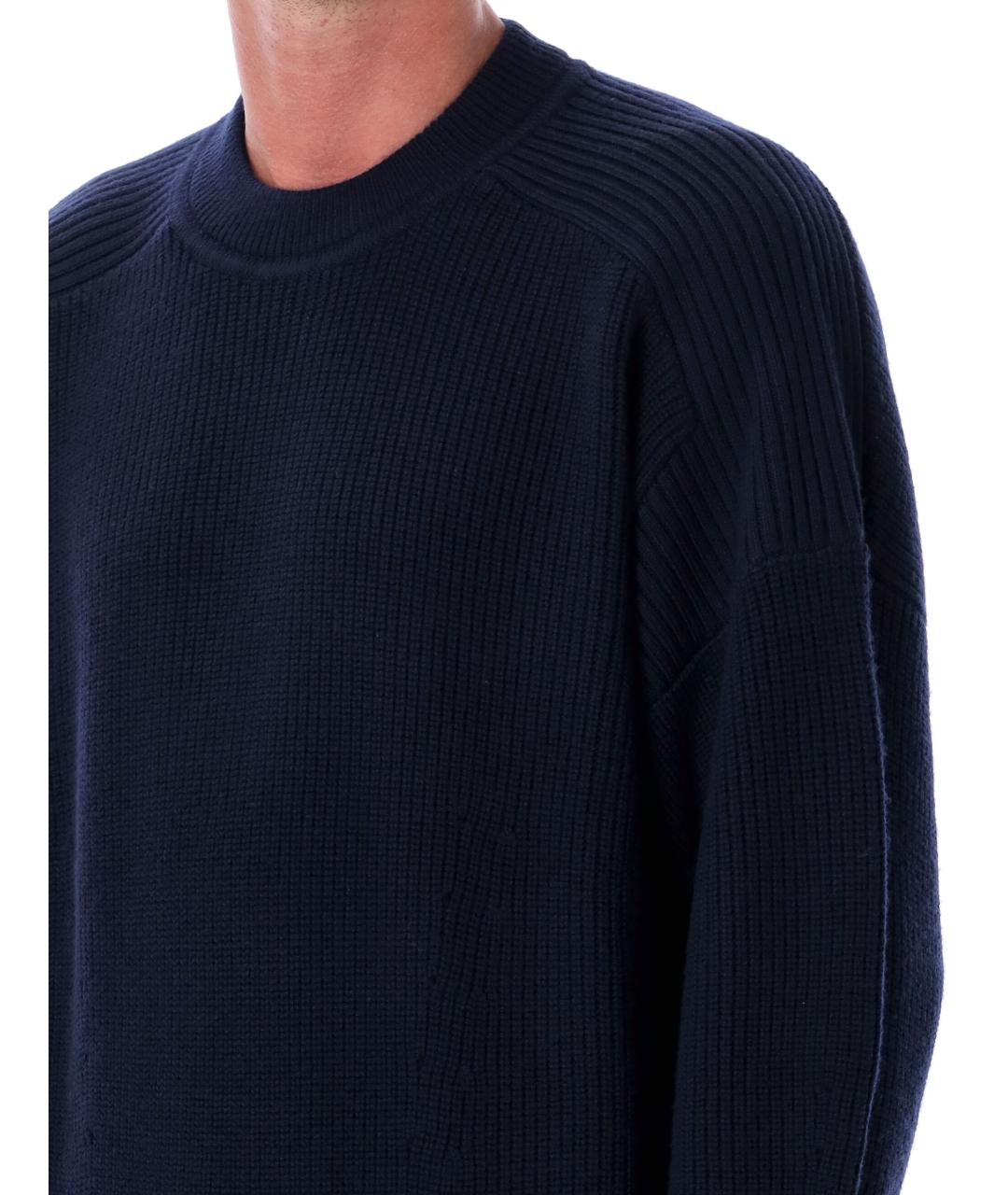 ISABEL MARANT Синий шерстяной джемпер / свитер, фото 4