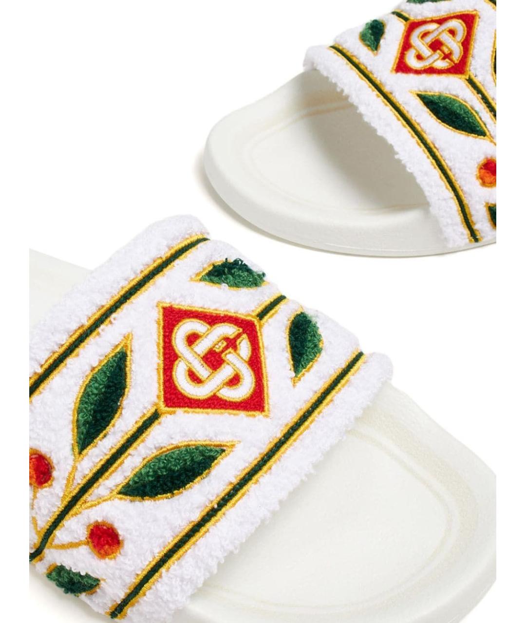 CASABLANCA Белые шлепанцы, фото 2