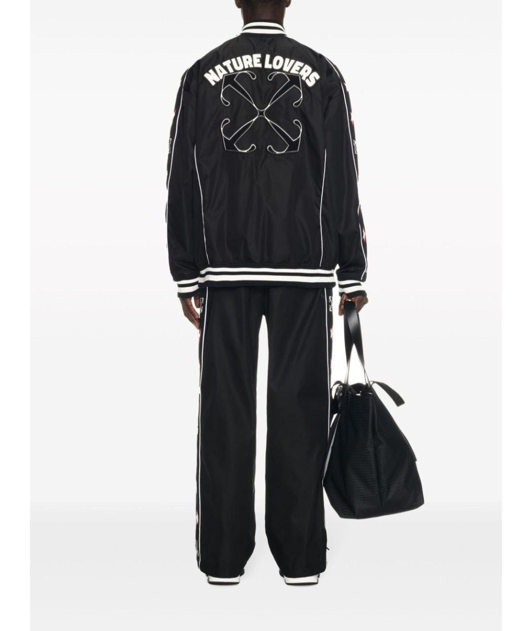 OFF-WHITE Черная куртка, фото 4