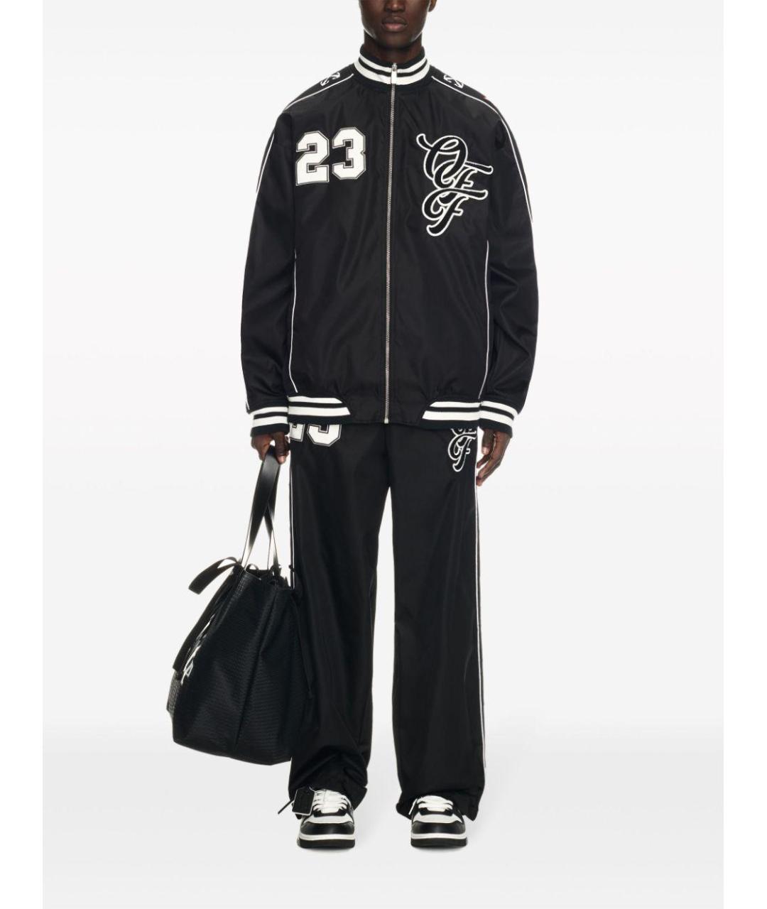 OFF-WHITE Черная куртка, фото 2