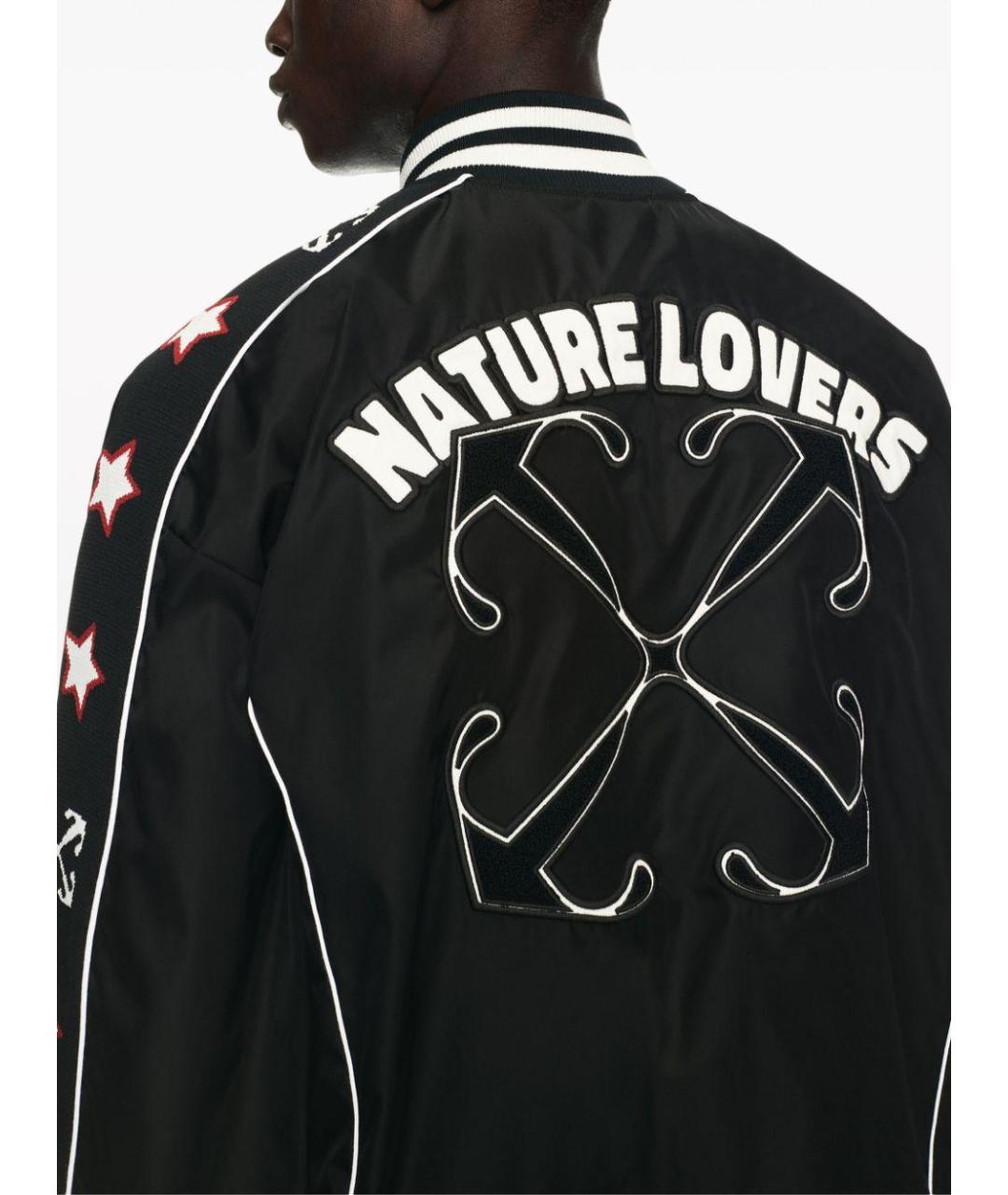 OFF-WHITE Черная куртка, фото 5