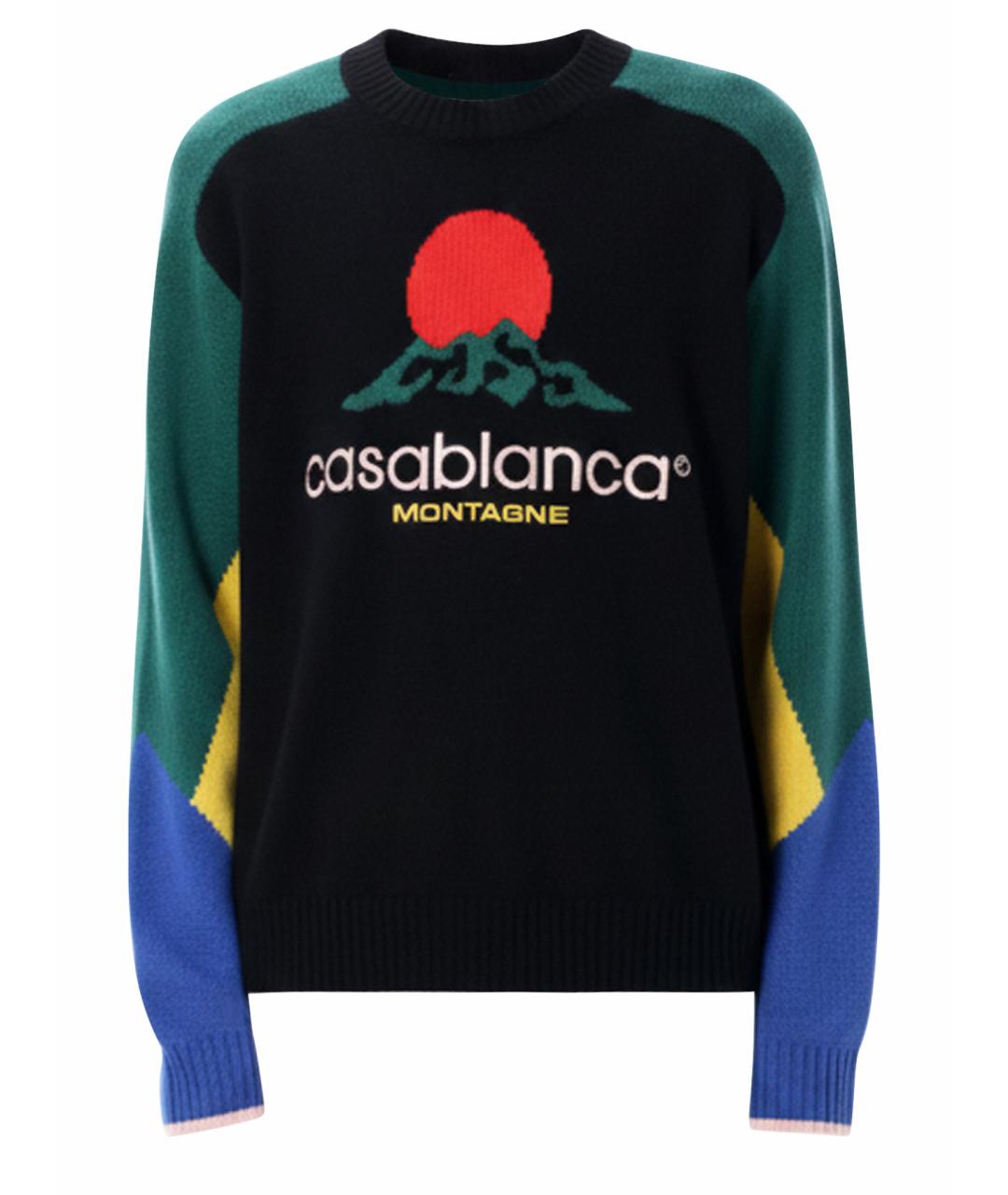 CASABLANCA Мульти шерстяной джемпер / свитер, фото 1