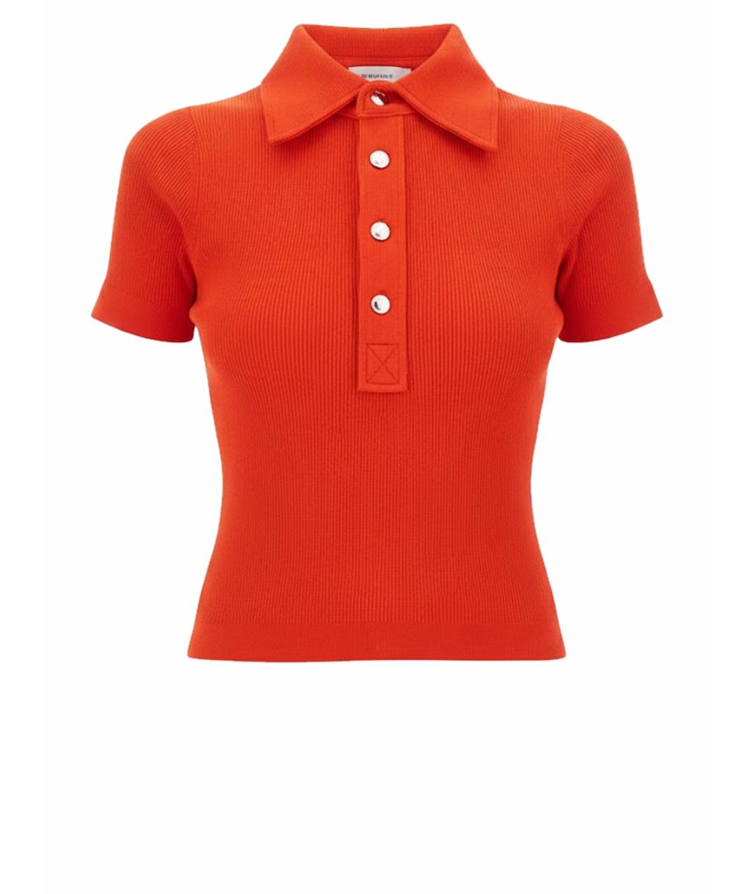 TORY BURCH Красная вискозная футболка, фото 1