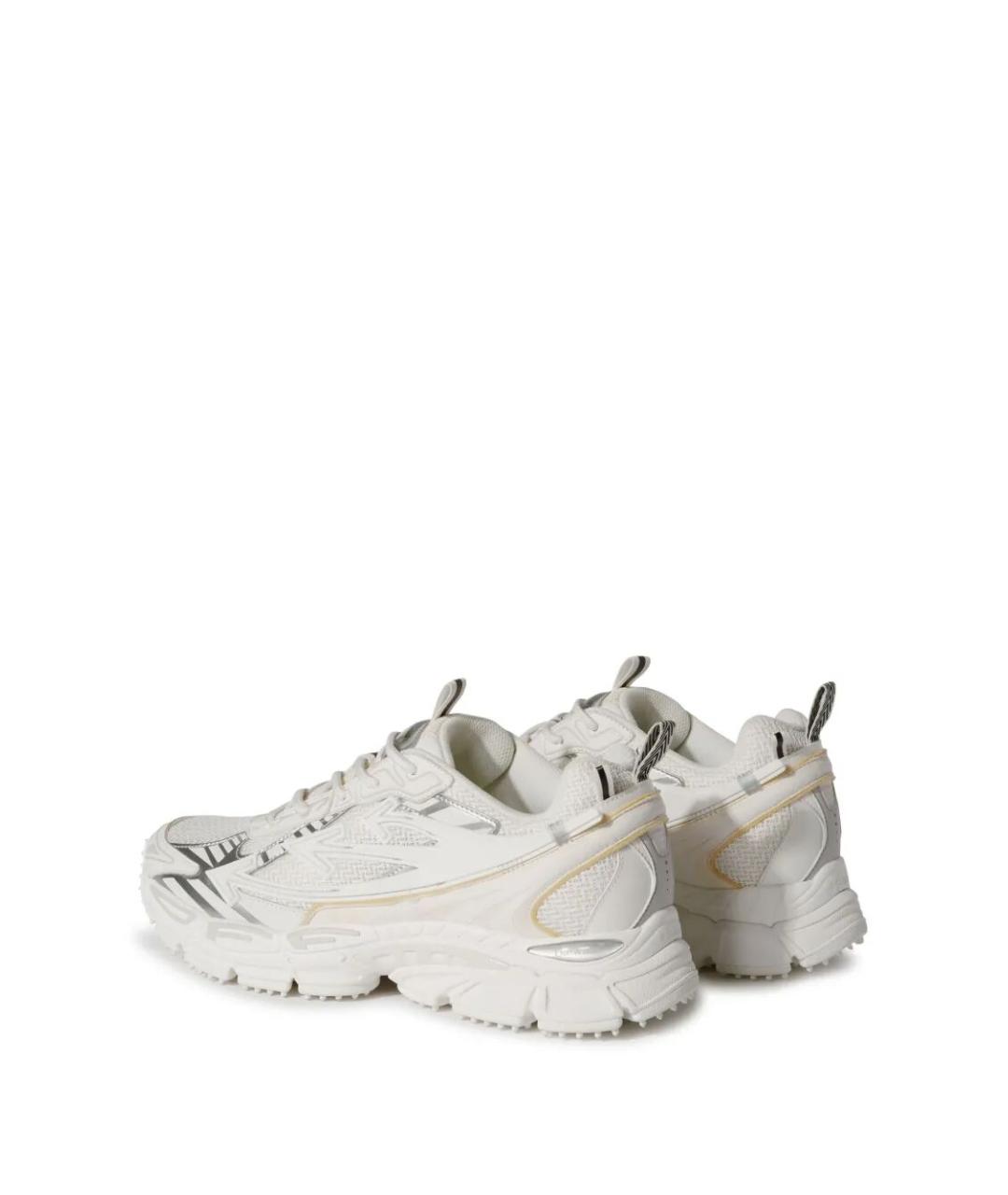 OFF-WHITE Белые синтетические кроссовки, фото 3
