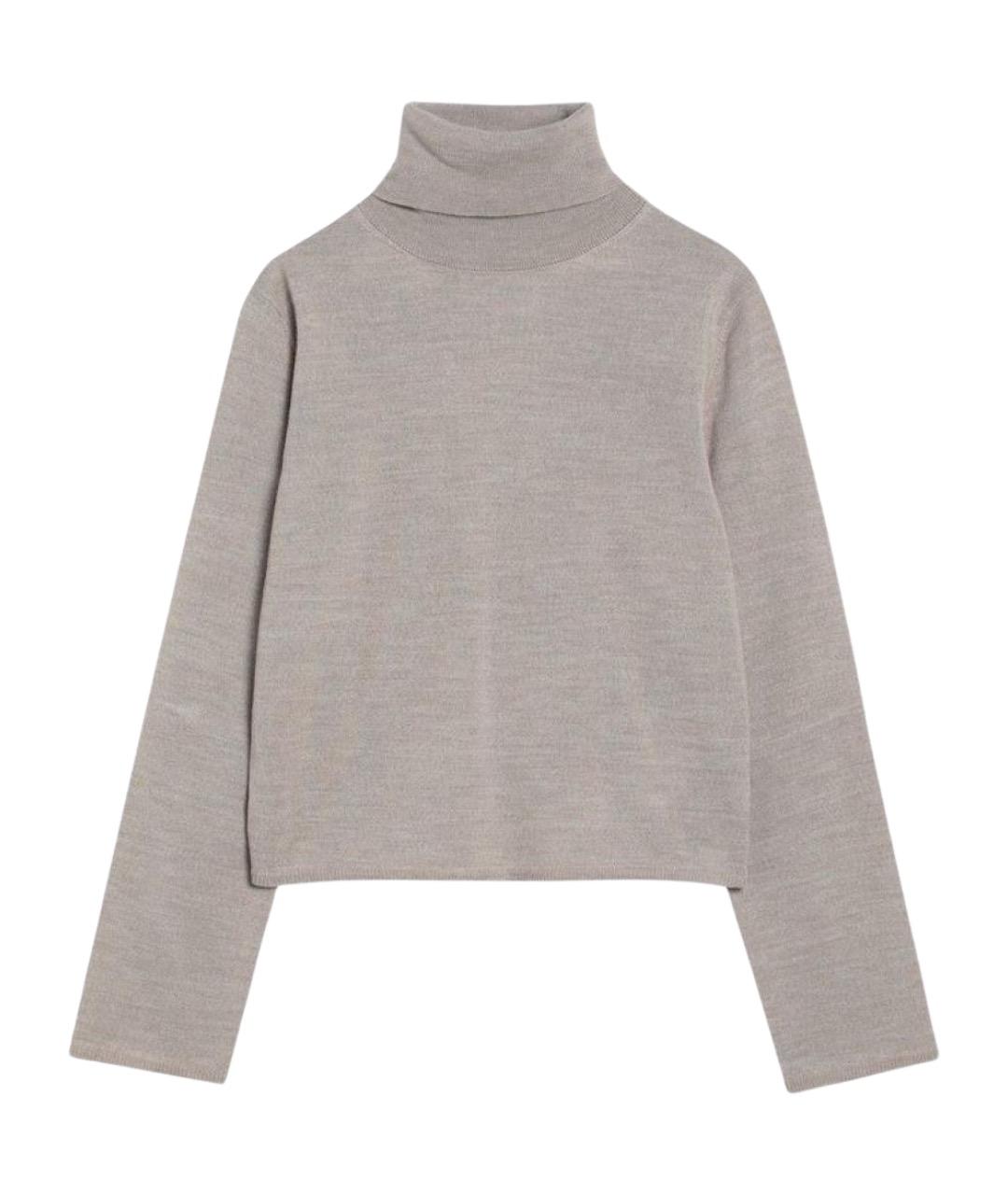 MM6 MAISON MARGIELA Бежевый шерстяной джемпер / свитер, фото 1