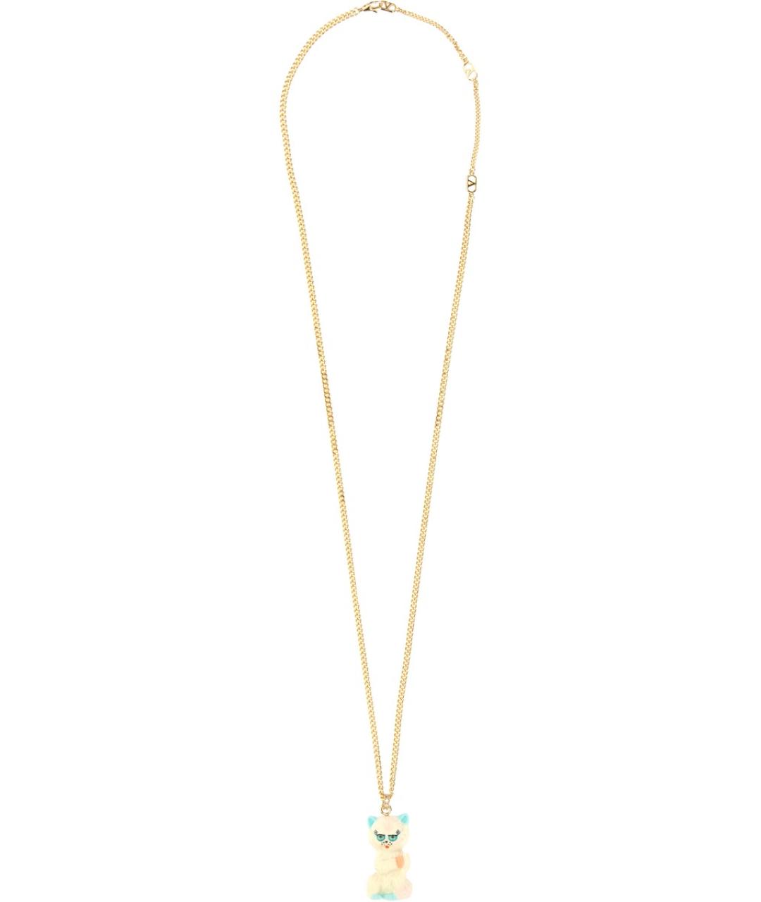 VALENTINO Золотая латунная подвеска, фото 1