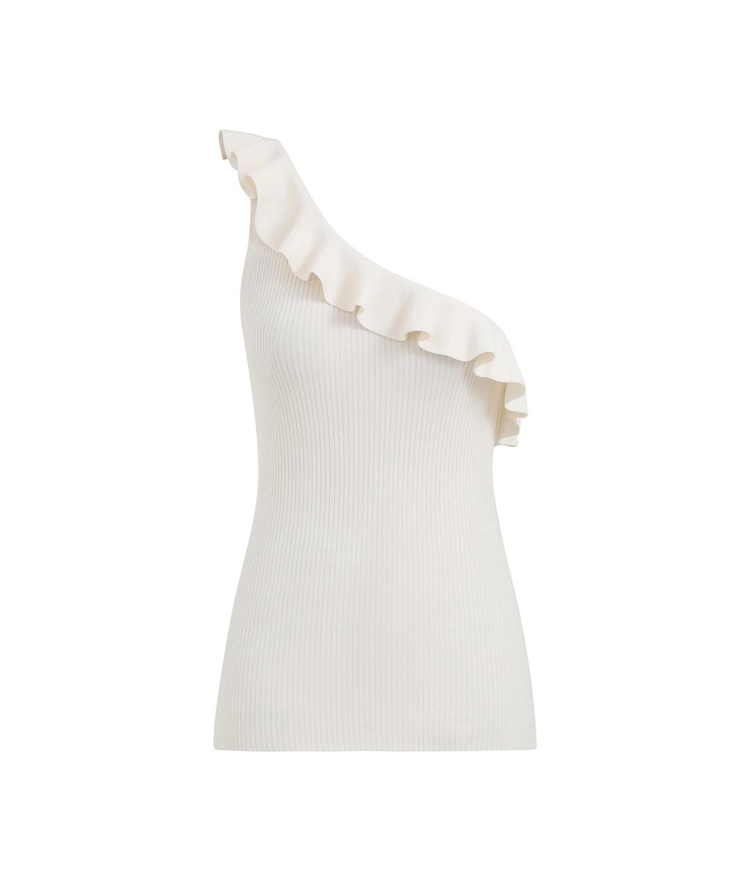 ZIMMERMANN Белая полиамидовая майка, фото 1